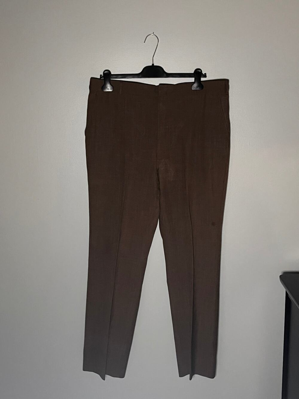 Men's Dark Brown Dress Pants Size Large